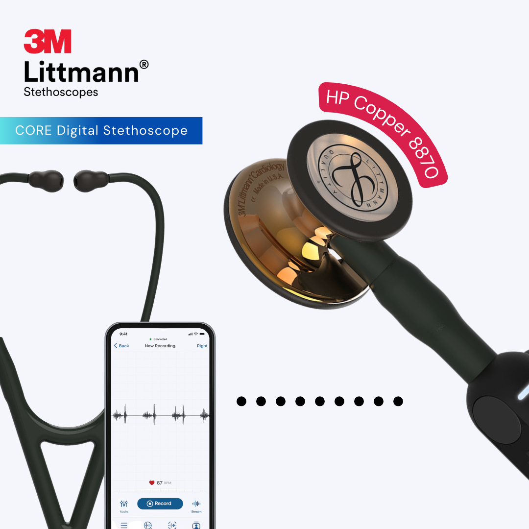 3M Littmann CORE Digital Stethoscope