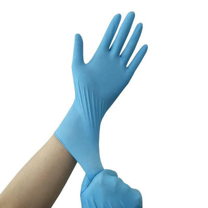 Disposable nitrile gloves