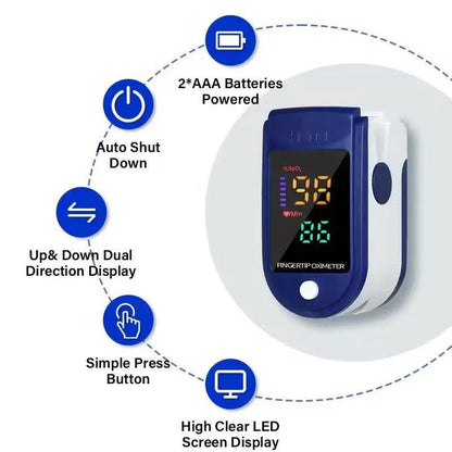 Pulse oximeter OLED display