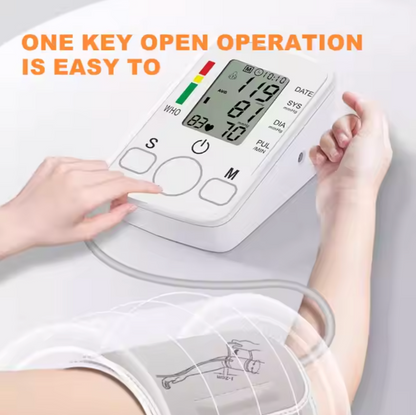 Electronic Sphygmomanometer Automatic Blood Pressure Measuring Instrument