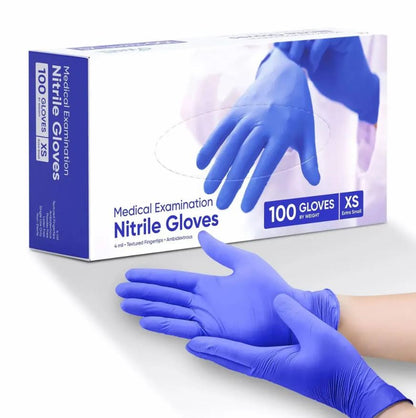 Disposable nitrile gloves